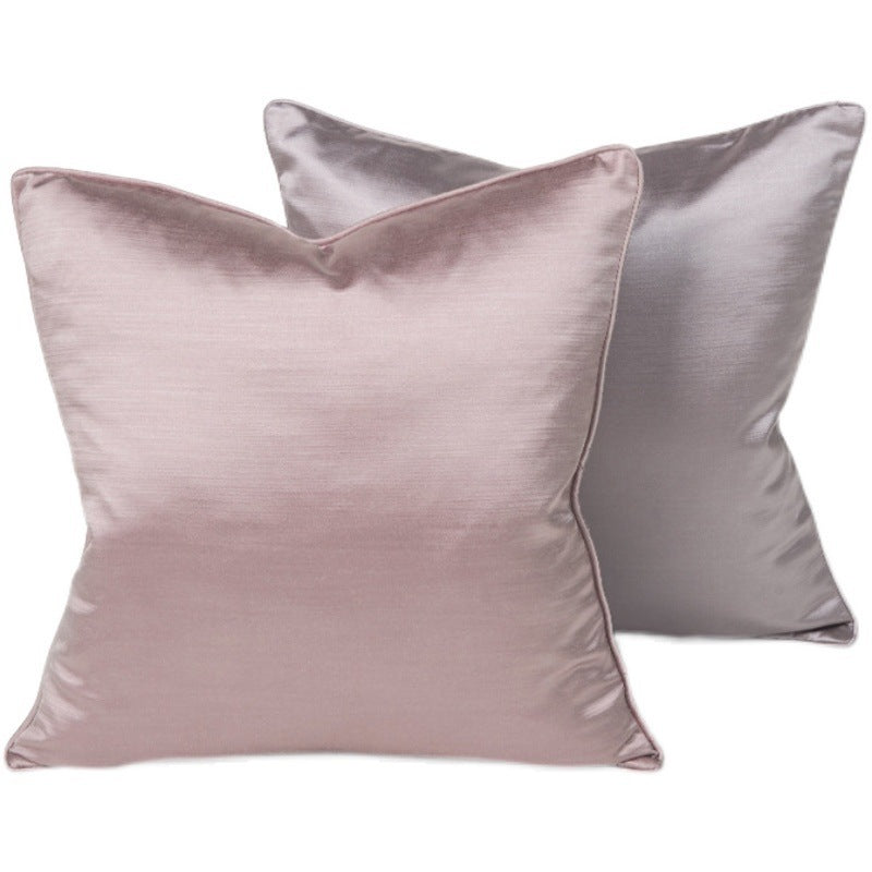 100s Tencel Square Pillow Cushion Solid Color Sofa Pillow Cover